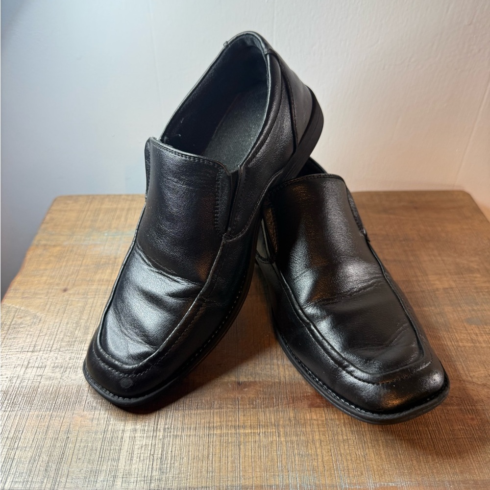 Nordstrom Size 2 Black Kids Dress Shoes